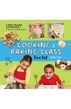 Coperta cărții 'Cooking & Baking Class Box Set - Deanna F. Cook'