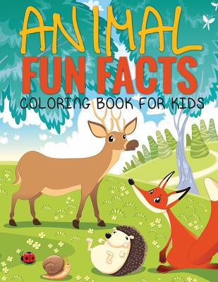 Animal Fun Facts (Coloring Book for Kids) Paperback - Marshall Koontz