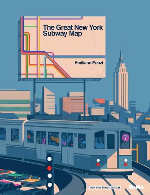 The Great New York Subway Map - Emiliano Ponzi