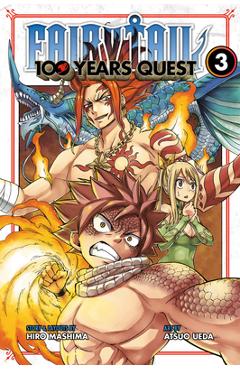 Coperta cărții 'Fairy Tail: 100 Years Quest 3 - Hiro Mashima'