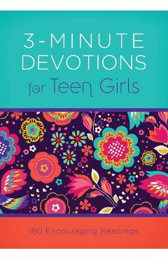 3-Minute Devotions for Teen Girls - April Frazier
