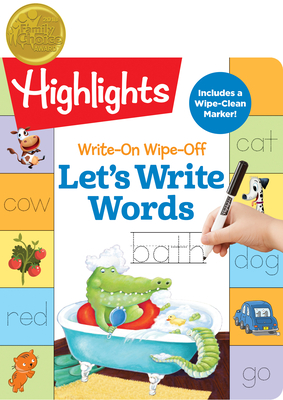 Write-On Wipe-Off Let's Write Words - Highlights Learning