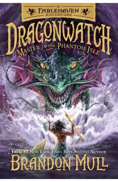Coperta cărții 'Master of the Phantom Isle, Volume 3 - Brandon Mull'