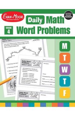 Daily Word Problems, Grade 4 - Evan-moor