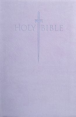 King James Version Easy Read Sword Value Thinline Bible Personal Size Lavender Ultrasoft - Whitaker House