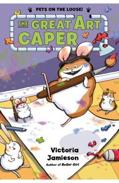 Coperta cărții 'The Great Art Caper - Victoria Jamieson'