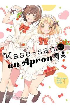 Coperta cărții 'Kase-San and an Apron - Hiromi Takashima'