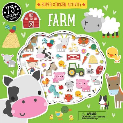Super Sticker Activity: Farm - Dawn Machell