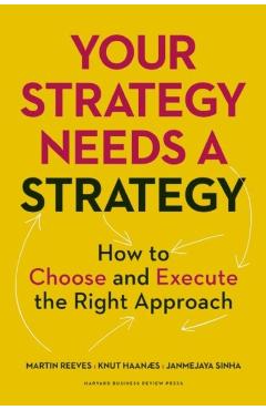 Your Strategy Needs a Strategy: How to Choose and Execute the Right Approach - Martin Reeves