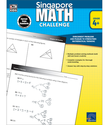 Singapore Math Challenge, Grades 4 - 6 - Singapore Asian Publishers