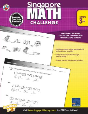 Singapore Math Challenge, Grades 3 - 5 - Singapore Asian Publishers