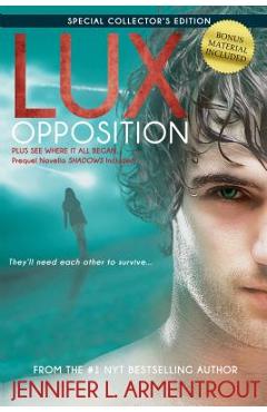 Coperta cărții 'Lux: Opposition: Special Collector's Edition - Jennifer L. Armentrout'