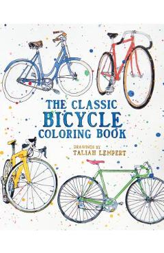 Poza produsului The Classic Bicycle Coloring Book - Taliah Lempert