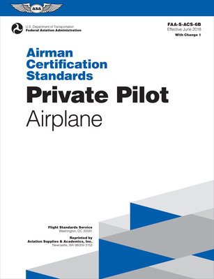 Airman Certification Standards: Private Pilot - Airplane: Faa-S-Acs-6b.1 - Federal Aviation Administration (faa)/av