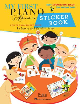 My First Piano Adventure Sticker Book - Nancy Faber