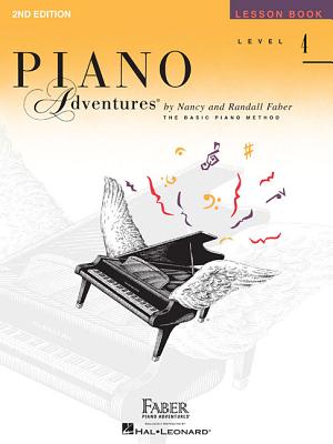 Level 4 - Lesson Book: Piano Adventures - Nancy Faber