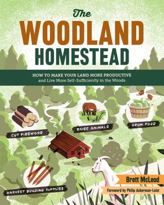 The Woodland Homestead: How to Make Your Land More Productive and Live More Self-Sufficiently in the Woods - Brett Mcleod