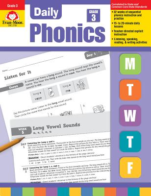 Daily Phonics Grade 3 - Evan-moor Educational Publishers
