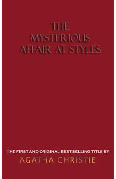 Coperta cărții 'The Mysterious Affair at Styles - Agatha Christie'