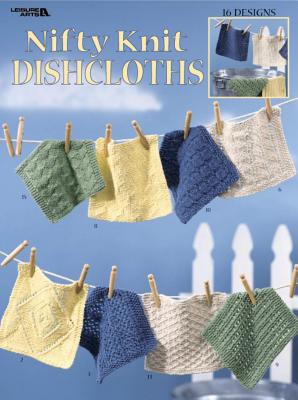 Nifty Knit Dishcloths (Leisure Arts #3122) - Leisure Arts