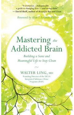 Coperta cărții 'Mastering the Addicted Brain: Building a Sane and Meaningful Life to Stay Clean - Walter Ling'