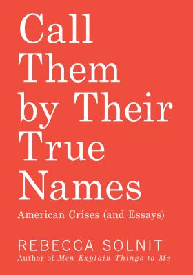 Call Them by Their True Names: American Crises (and Essays) - Rebecca Solnit