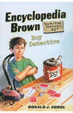 Coperta cărții 'Encyclopedia Brown, Boy Detective - Donald J. Sobol'