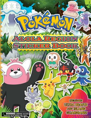 Pok�mon Alola Region Sticker Book - The Pokemon Company International
