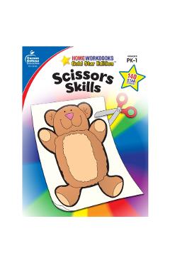 Scissors Skills, Grades Pk - 1: Gold Star Edition - Carson-dellosa Publishing