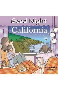 Coperta cărții 'Good Night California - Adam Gamble'