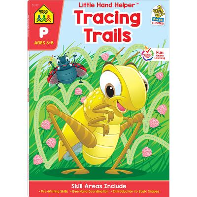 Tracing Trails Ages 3-5 - School Zone