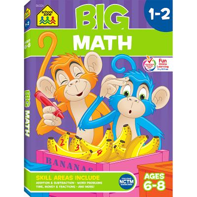 Big Math 1-2 - School Zone Staff