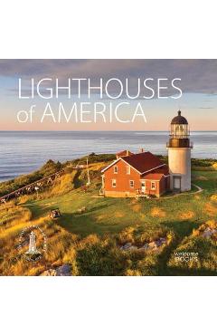 Coperta cărții 'Lighthouses of America - Tom Beard'