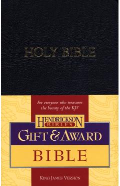Gift & Award Bible-KJV - Hendrickson Publishers