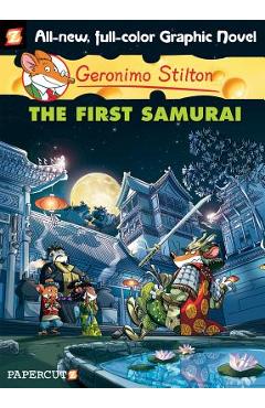 Poza produsului Geronimo Stilton Graphic Novels #12: The First Samurai - Geronimo Stilton