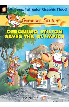 Poza produsului Geronimo Stilton Graphic Novels #10: Geronimo Stilton Saves the Olympics - Geronimo Stilton