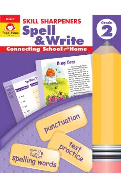 Skill Sharpeners Spell & Write Grade 2 - Evan-moor Educational Publishers