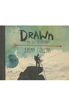 Coperta cărții 'Drawn: The Art of Ascent - Jeremy Collins'