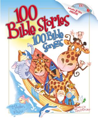 100 Bible Stories, 100 Bible Songs [With CD] - Stephen Elkins