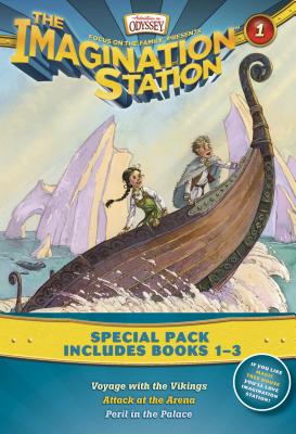 Imagination Station Books 3-Pack: Voyage with the Vikings / Attack at the Arena / Peril in the Palace - Paul Mccusker