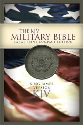 Military Bible-KJV-Large Print Compact - Holman Bible Staff