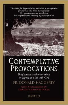 Coperta cărții 'Contemplative Provocations - Fr Donald Haggerty'
