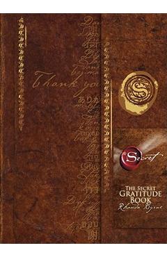 Coperta cărții 'The Secret Gratitude Book - Rhonda Byrne'
