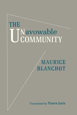 Unavowable Community - Maurice Blanchot