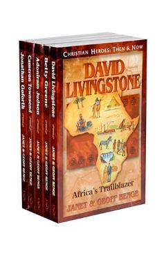 Coperta cărții 'Christian Heroes Gift Set (11-15): Christian Heroes: Then & Now - Geoff Benge'