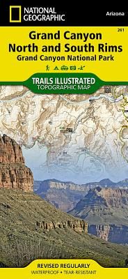 Grand Canyon, North and South Rims [grand Canyon National Park] - National Geographic Maps