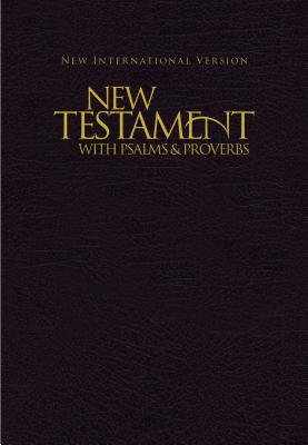 NIV, New Testament with Psalms and Proverbs, Pocket-Sized, Paperback, Black - Zondervan