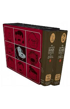 Coperta cărții 'The Complete Peanuts 1955-1958: Gift Box Set - Hardcover - Charles M. Schulz'