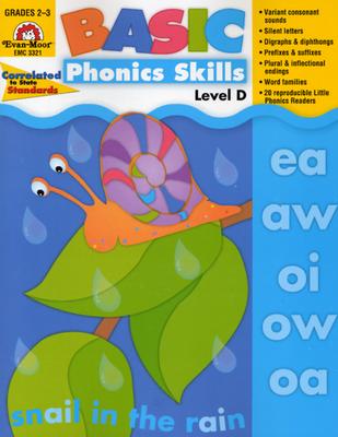 Basic Phonics Skills, Level D: EMC 3321 - Evan-moor Educational Publishers