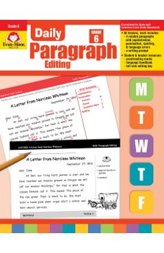 Daily Paragraph Editing Grade 6+ - Evan-moor Educational Publishers